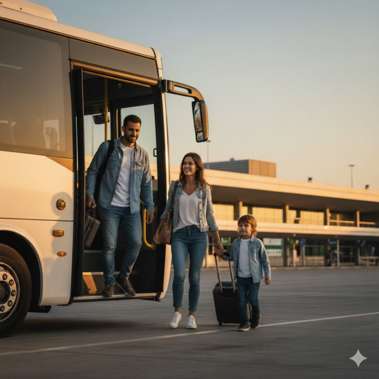 Athens Airport Shuttle Family