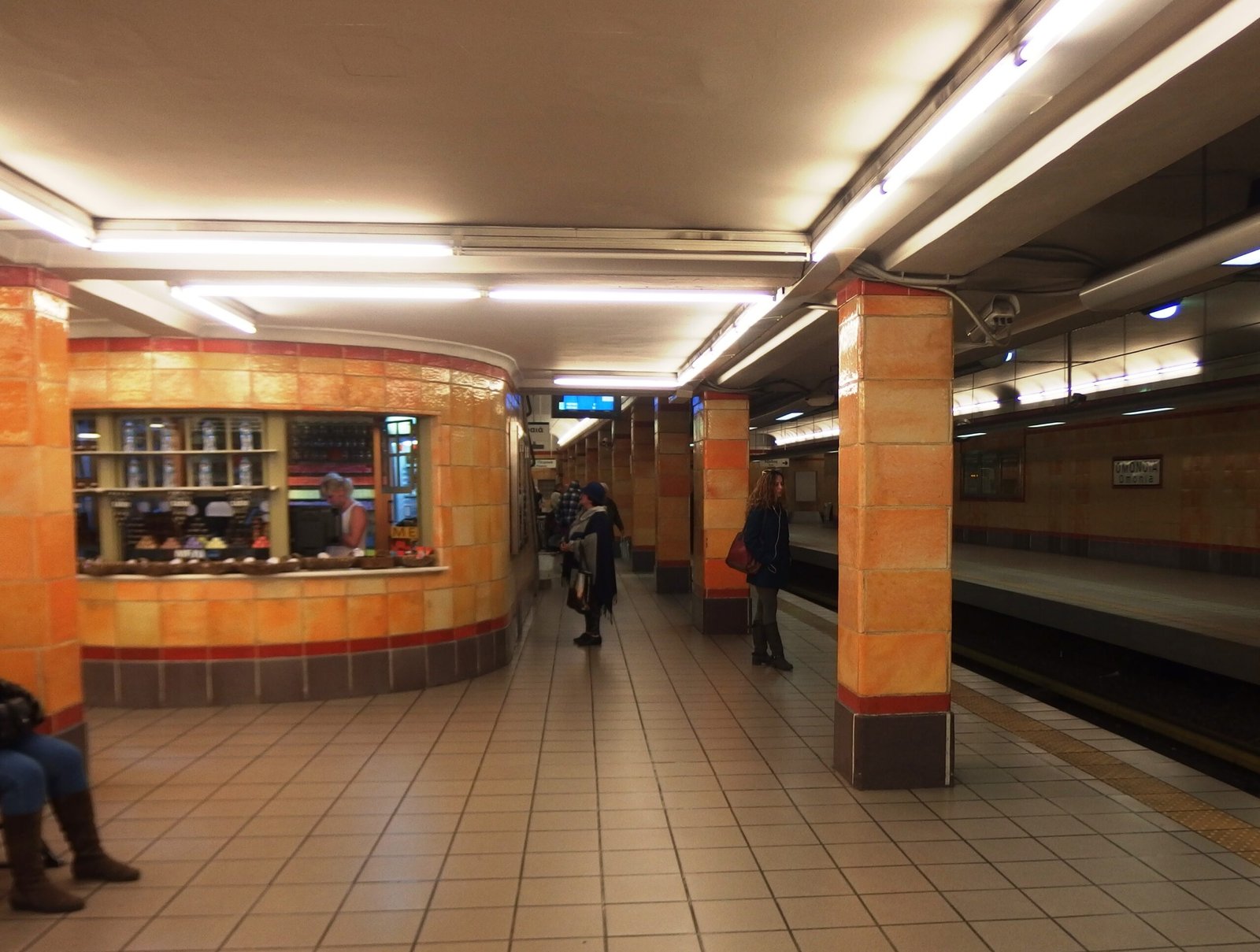 Omonia Square Athens metro