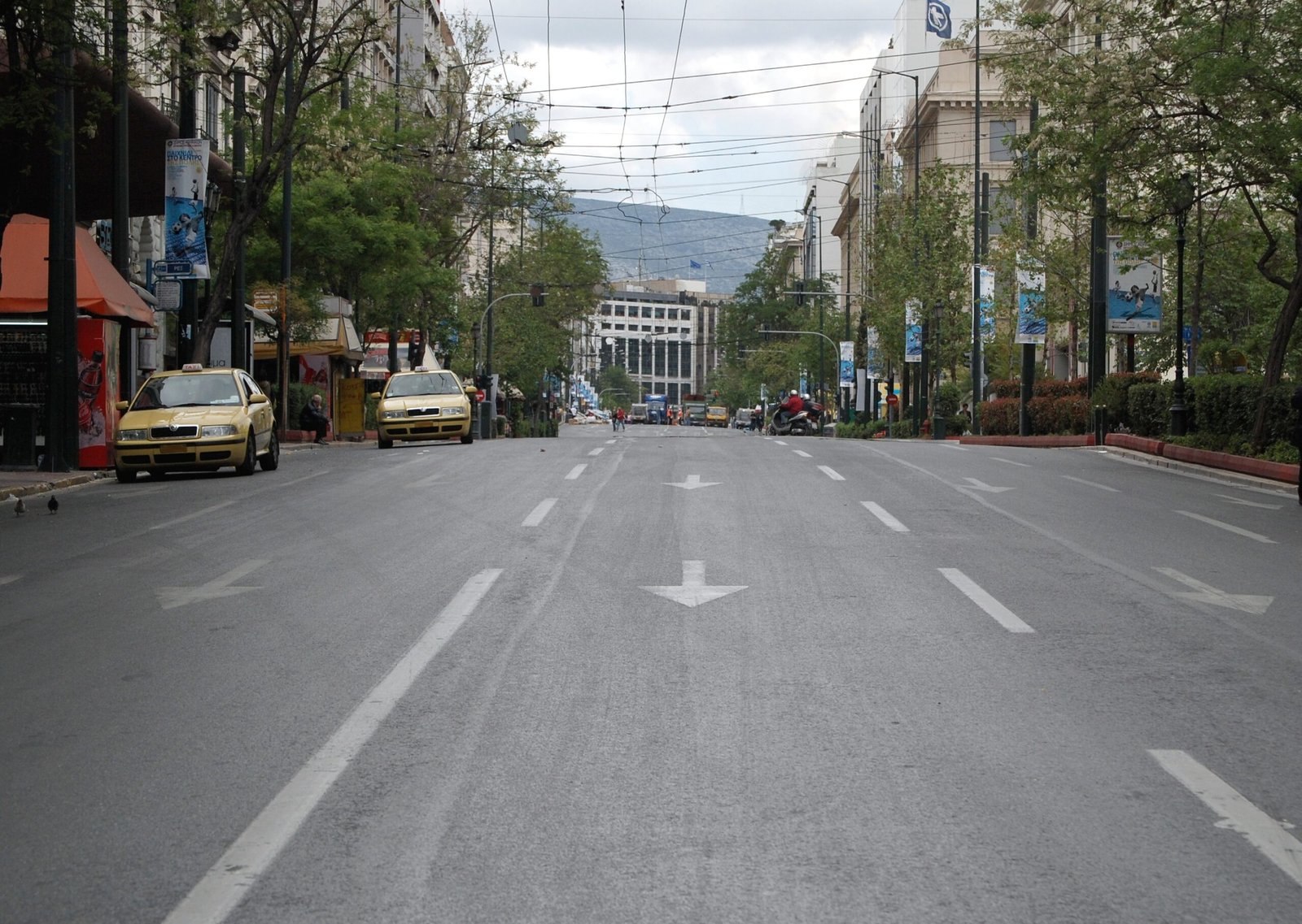 Panepistimiou Avenue central Athens